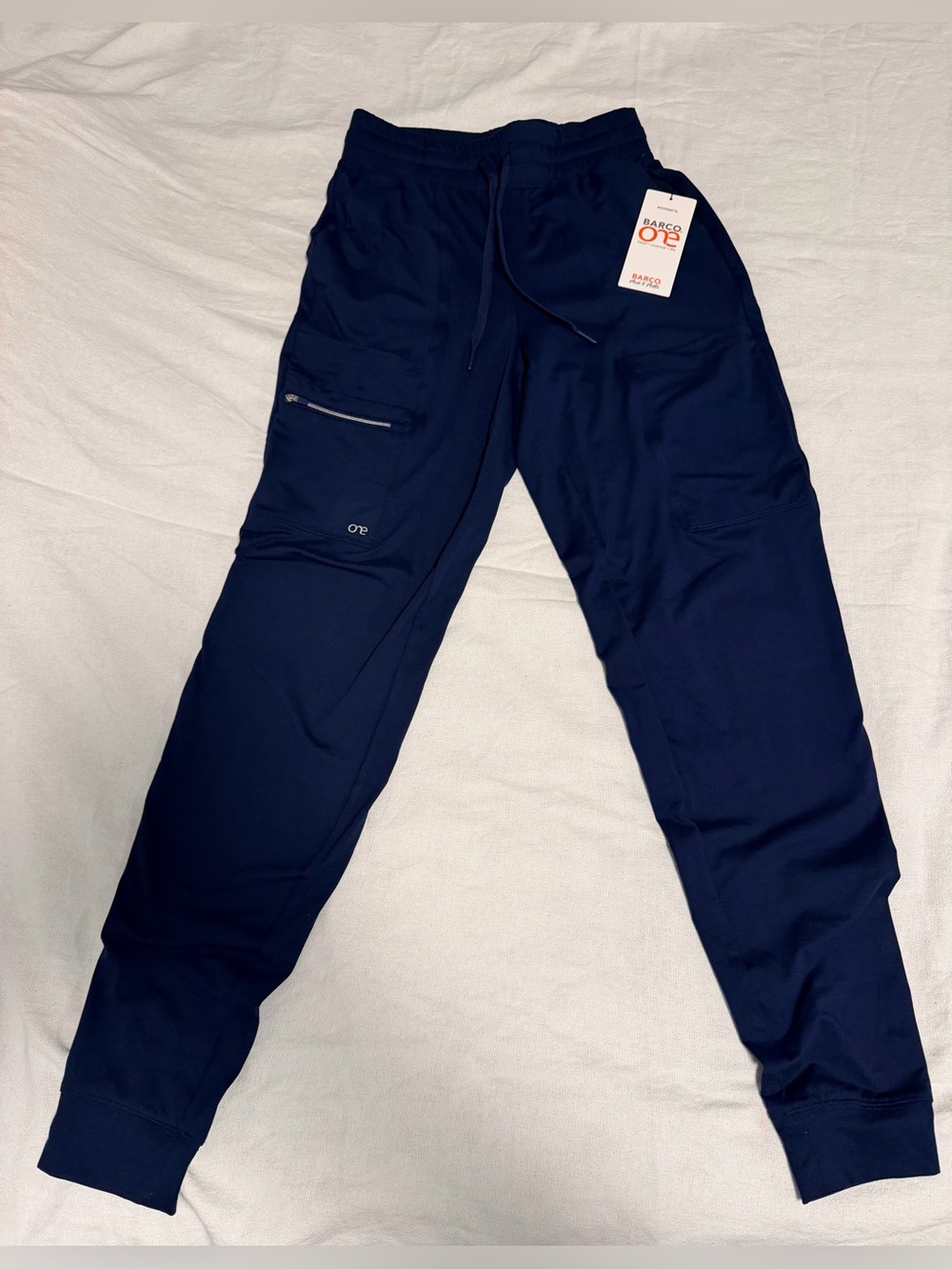 NWT BARCO ONE  SCRUB Jogger Pants in Navy Blue - Slim Stretch size XST